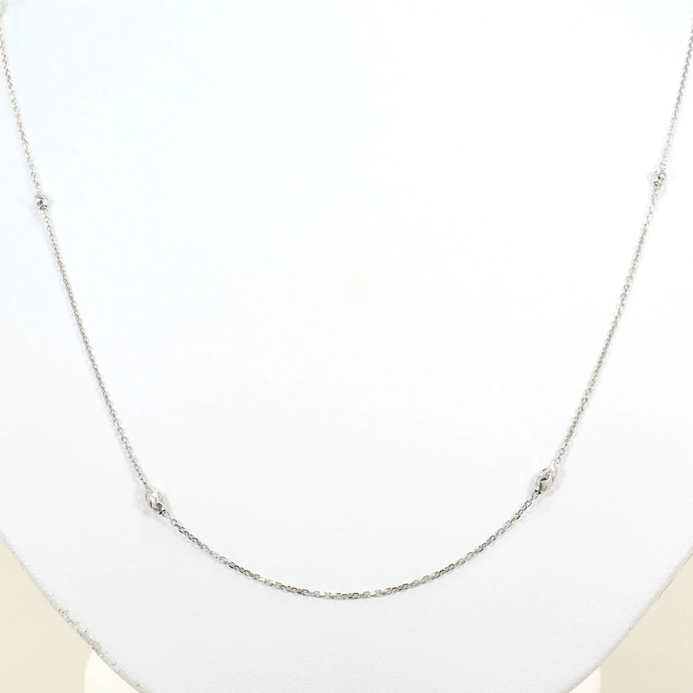 VINTAGE 18k Silver Necklace